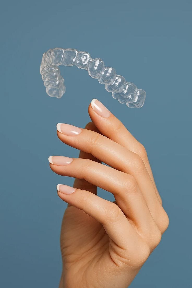 Clear dental aligner